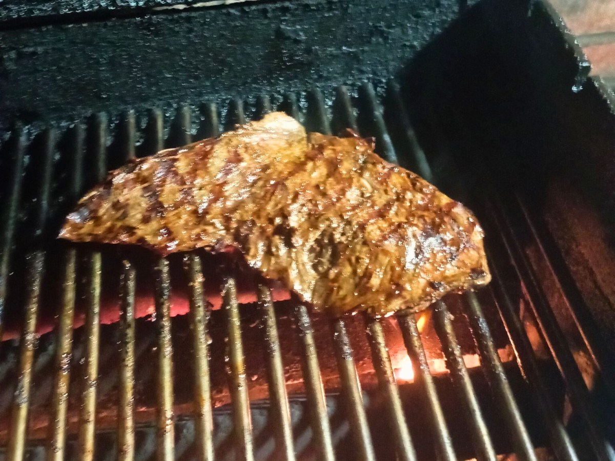 Flank Steak with a BBQ Marinade